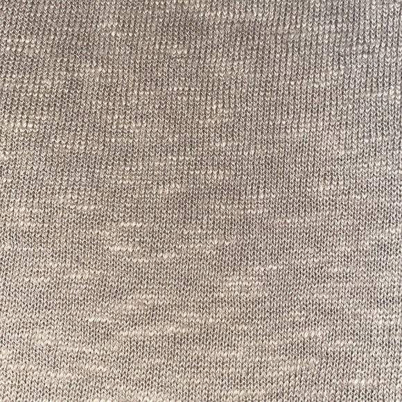 Woman Within khaki-colored open front duster, 3/4 sleeve Size 18/20 - Picture 6 of 6